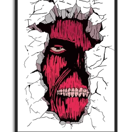 تابلو انیمه Attack On Titan
