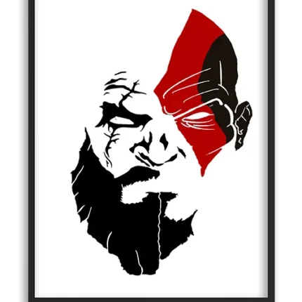 تابلو بازی god of war