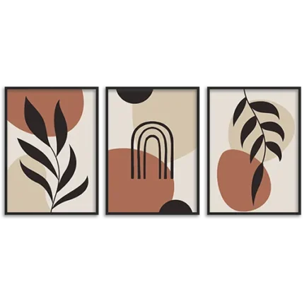تابلو مینیمال 3 تکه کد 28001