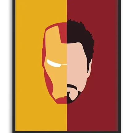تابلوی مینیمال Iron Man