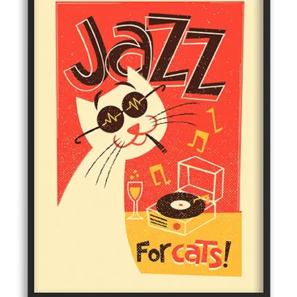 تابلو JAZZ For Cats