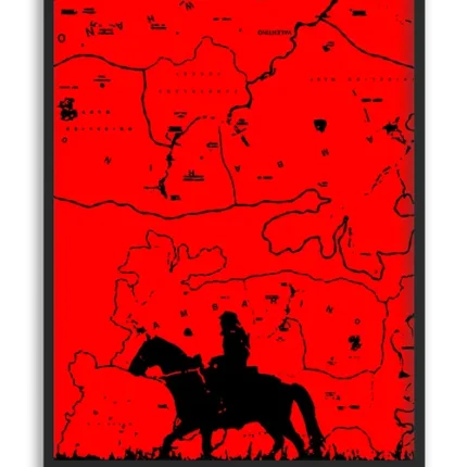 تابلو بازی Red Dead2