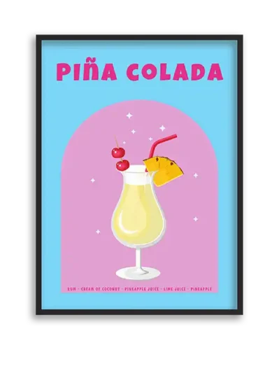 تابلو مدرن نوشیدنی