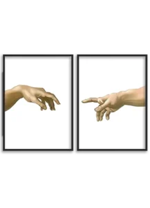 تابلو دوتکه دست خدا